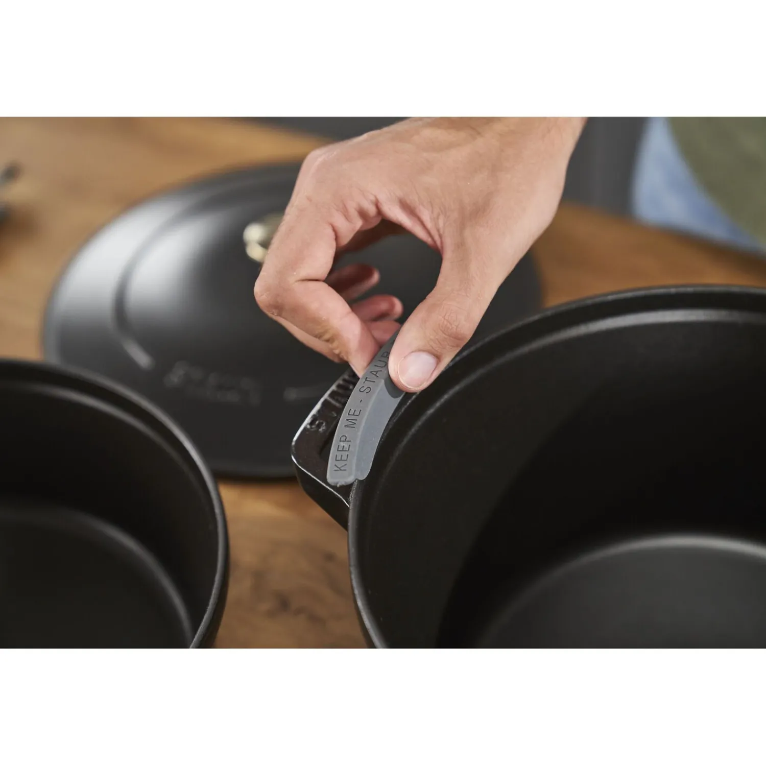 Staub Kochtopfset 2-tlg, rund, , Gusseisen