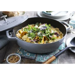 Staub Kochzubehör-Set mit Zange, Mehrzwecklöffel und Servierlöffel, 3-tlg.