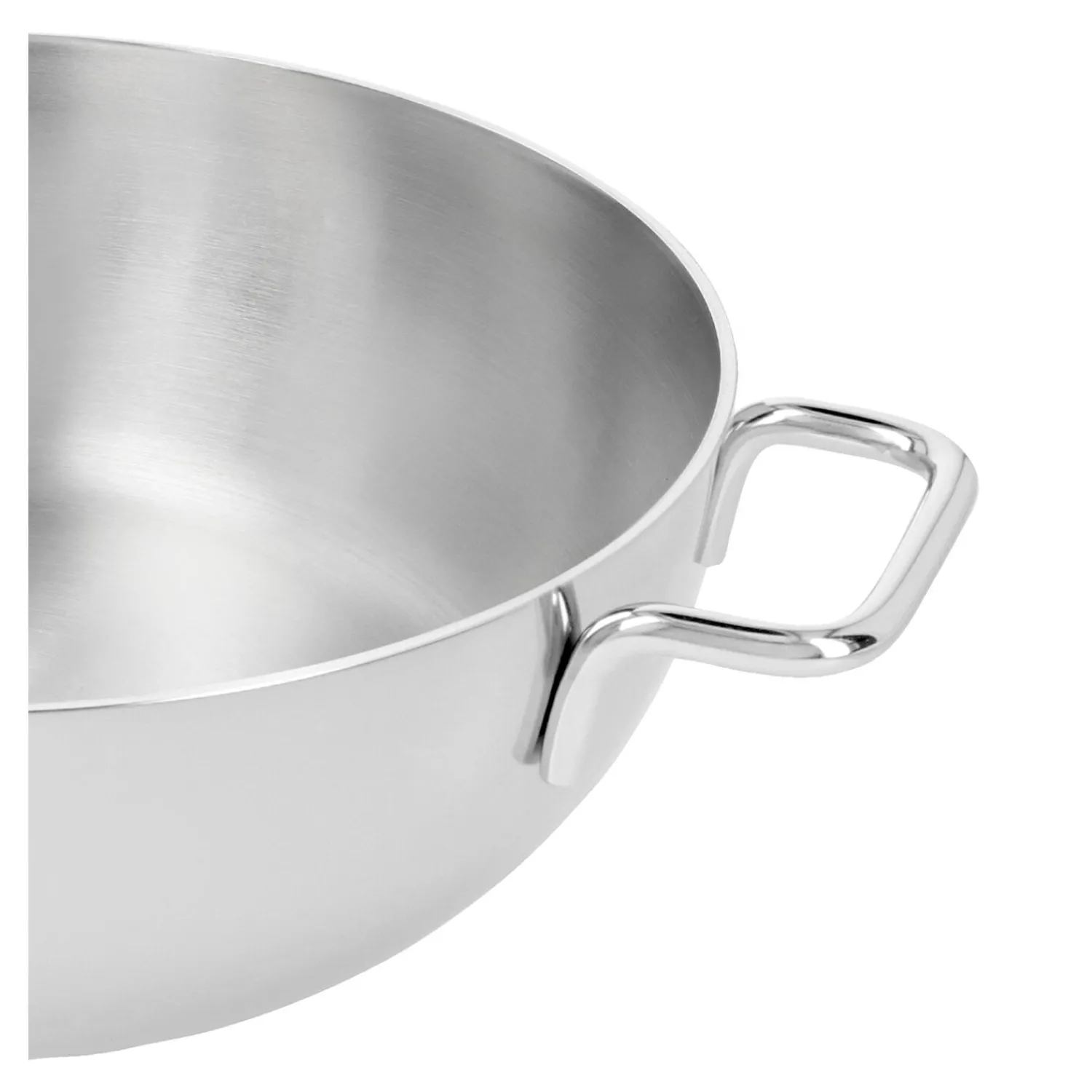 Demeyere Konische Schmorpfanne mit Glasdeckel 28 cm, 18/10 Edelstahl