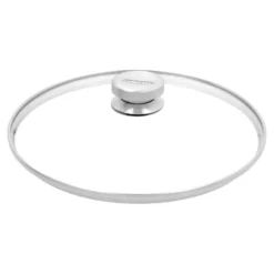 Demeyere Konische Schmorpfanne mit Glasdeckel 28 cm, 18/10 Edelstahl