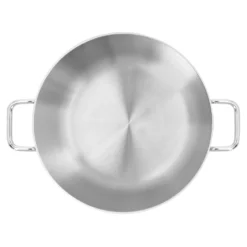 Demeyere Konische Schmorpfanne mit Glasdeckel 28 cm, 18/10 Edelstahl