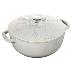 Staub La Marmite Schneeflocke 24 cm, Gusseisen