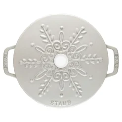 Staub La Marmite Schneeflocke 24 cm, Gusseisen