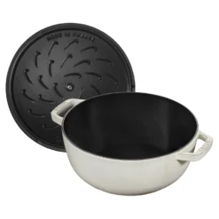 Staub La Marmite Schneeflocke 24 cm, Gusseisen