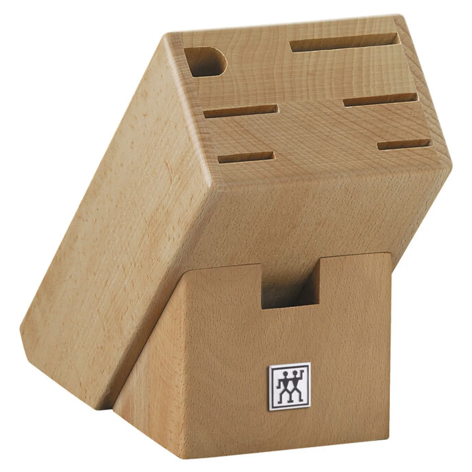 ZWILLING Messerblock, leer, 5, Braun