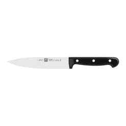 ZWILLING Messer & Messerblock Set, 5-tlg. / 10/16/20/30 cm, Schwarz/Braun, Sonderschmelze/Bambus