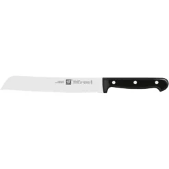 ZWILLING Messer & Messerblock Set, 5-tlg. / 10/16/20/30 cm, Schwarz/Braun, Sonderschmelze/Bambus