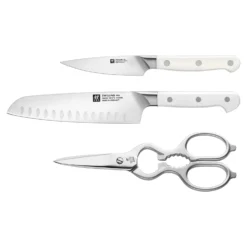 ZWILLING Messer-Set mit Edelstahl-Vielzweckschere, 3-tlg.