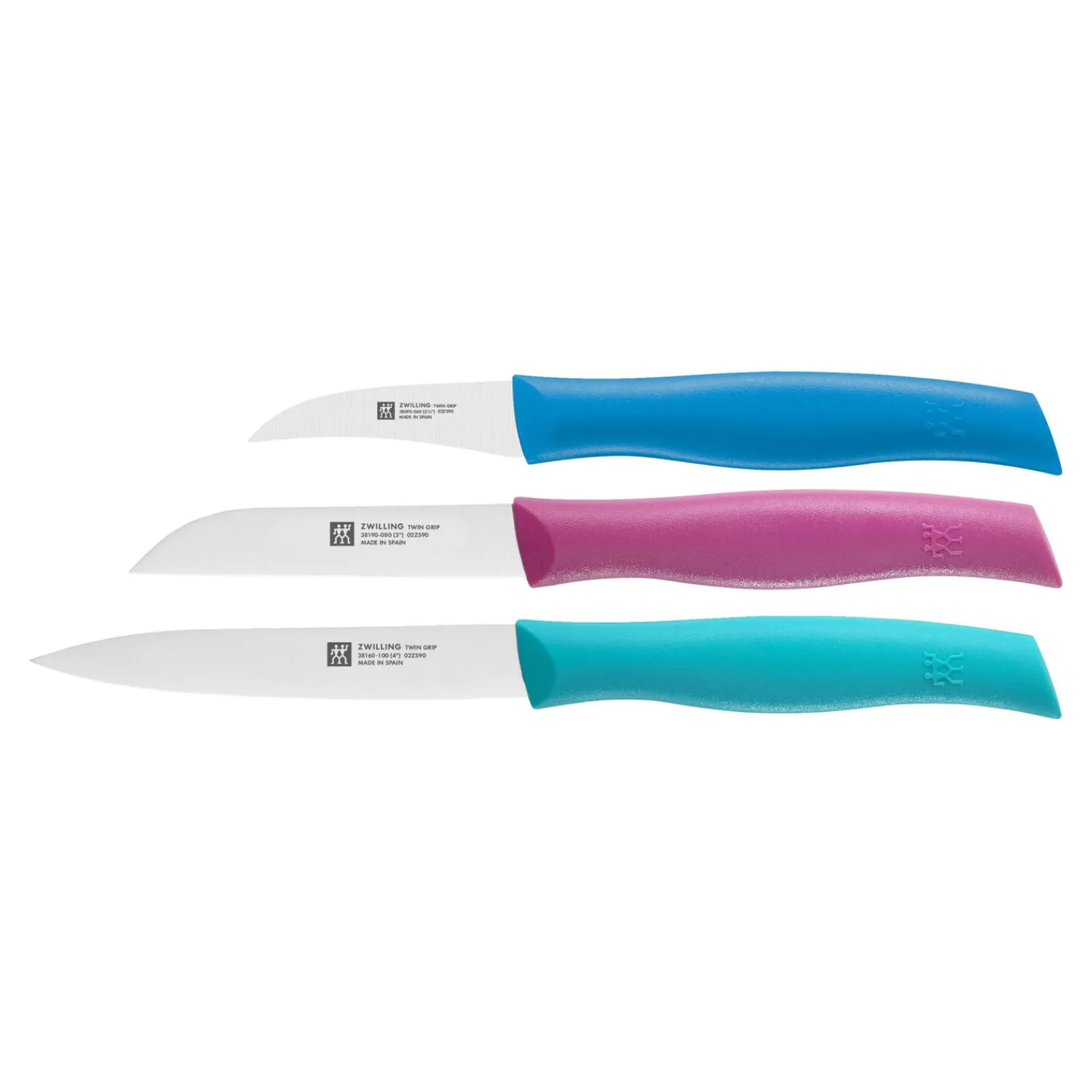 ZWILLING Messerset 3-tlg, gemischte Farben