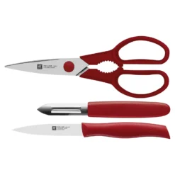 ZWILLING Messerset 3-tlg, Rot