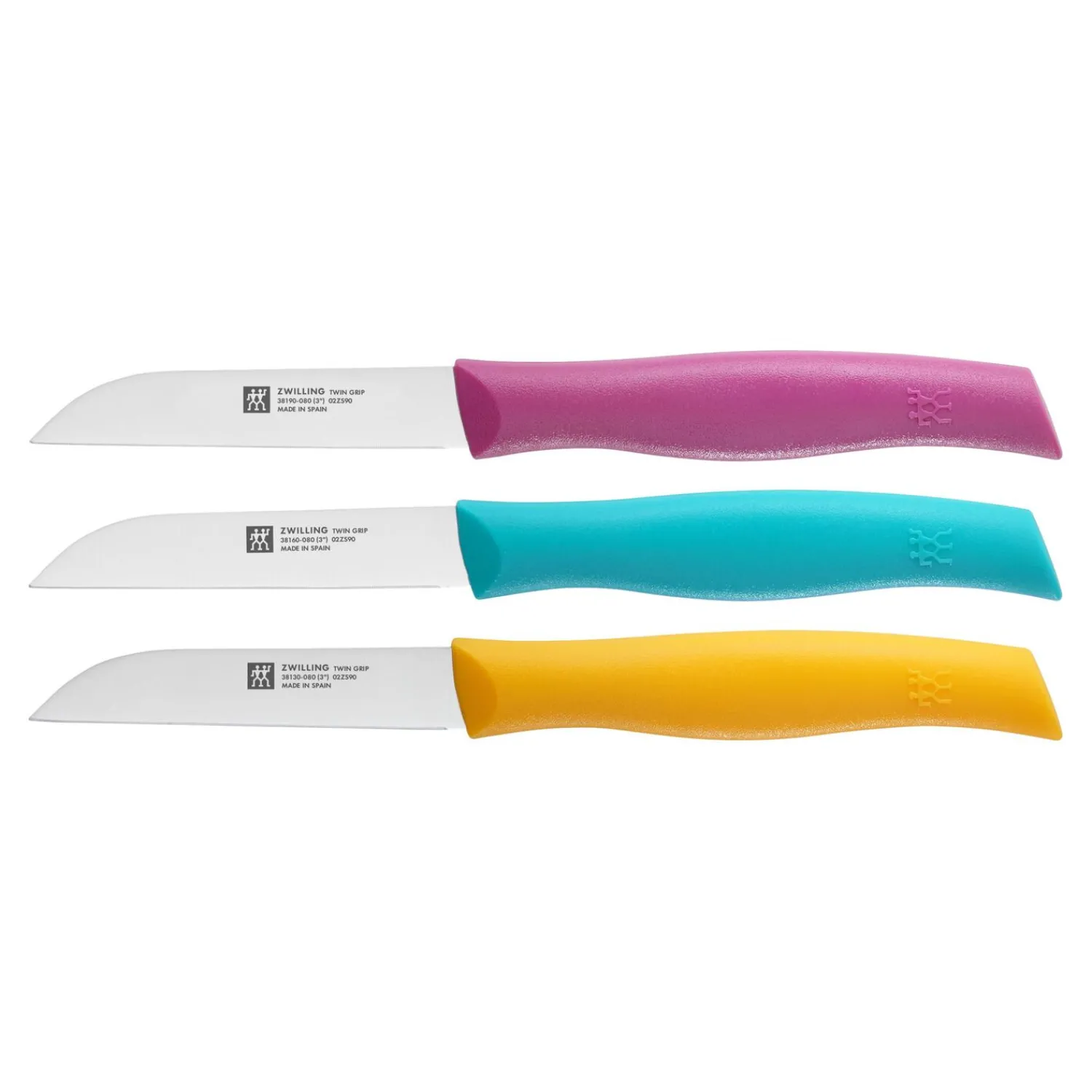 ZWILLING Messerset, 3-tlg. 3-tlg, gemischte Farben