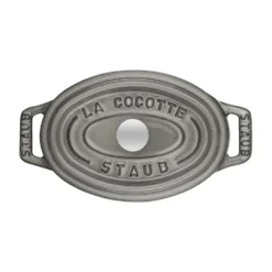 Staub Mini Cocotte 11 cm, oval, , Gusseisen