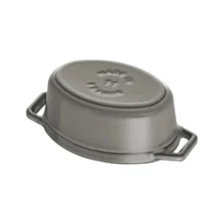 Staub Mini Cocotte 11 cm, oval, , Gusseisen