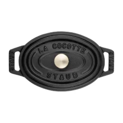 Staub Mini Cocotte 11 cm, oval, , Gusseisen