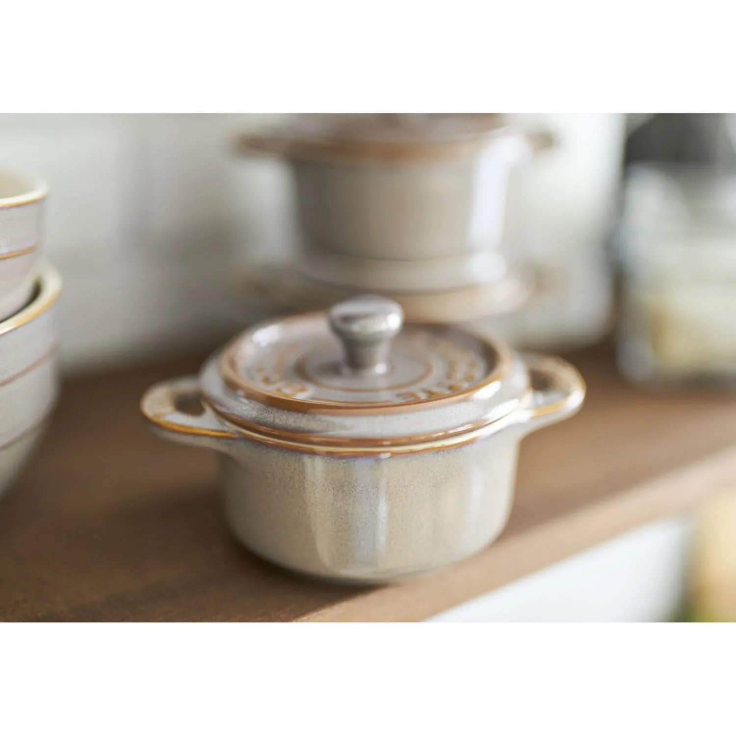 Staub Mini Cocotte 10 cm, rund, , Keramik