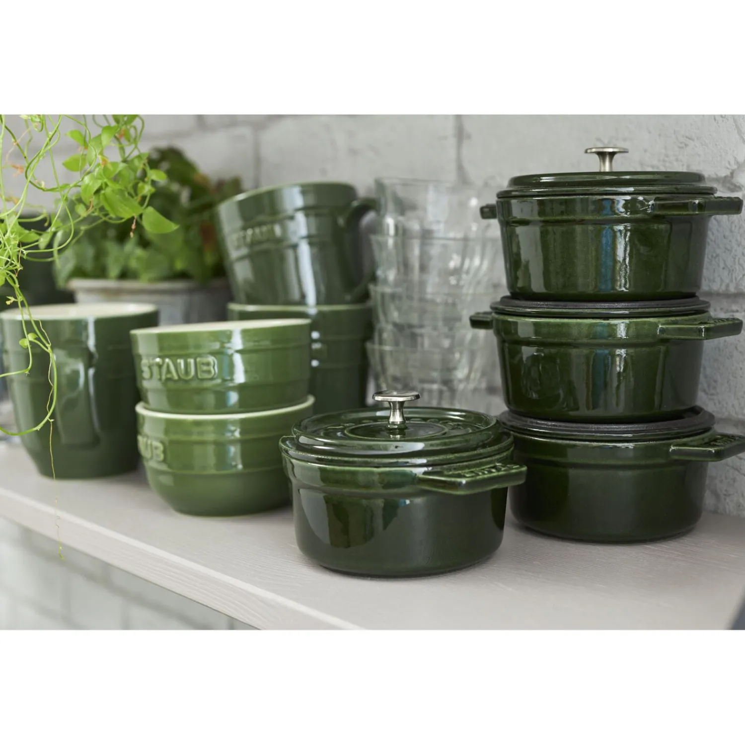 Staub Mini Cocotte 10 cm, rund, , Gusseisen
