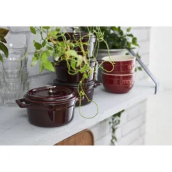 Staub Mini Cocotte 10 cm, rund, , Gusseisen