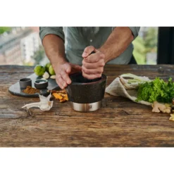 ZWILLING M&ouml;rser mit St&ouml;ßel, 15 cm, Granit