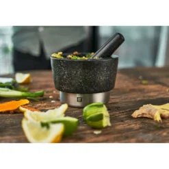 ZWILLING M&ouml;rser mit St&ouml;ßel, 15 cm, Granit
