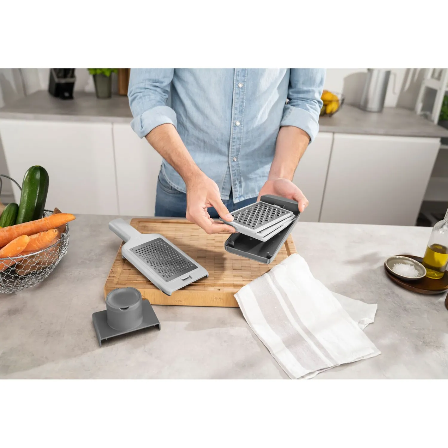 ZWILLING Multi-Reibe, Grau