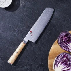 MIYABI Nakiri 17 cm, Birke