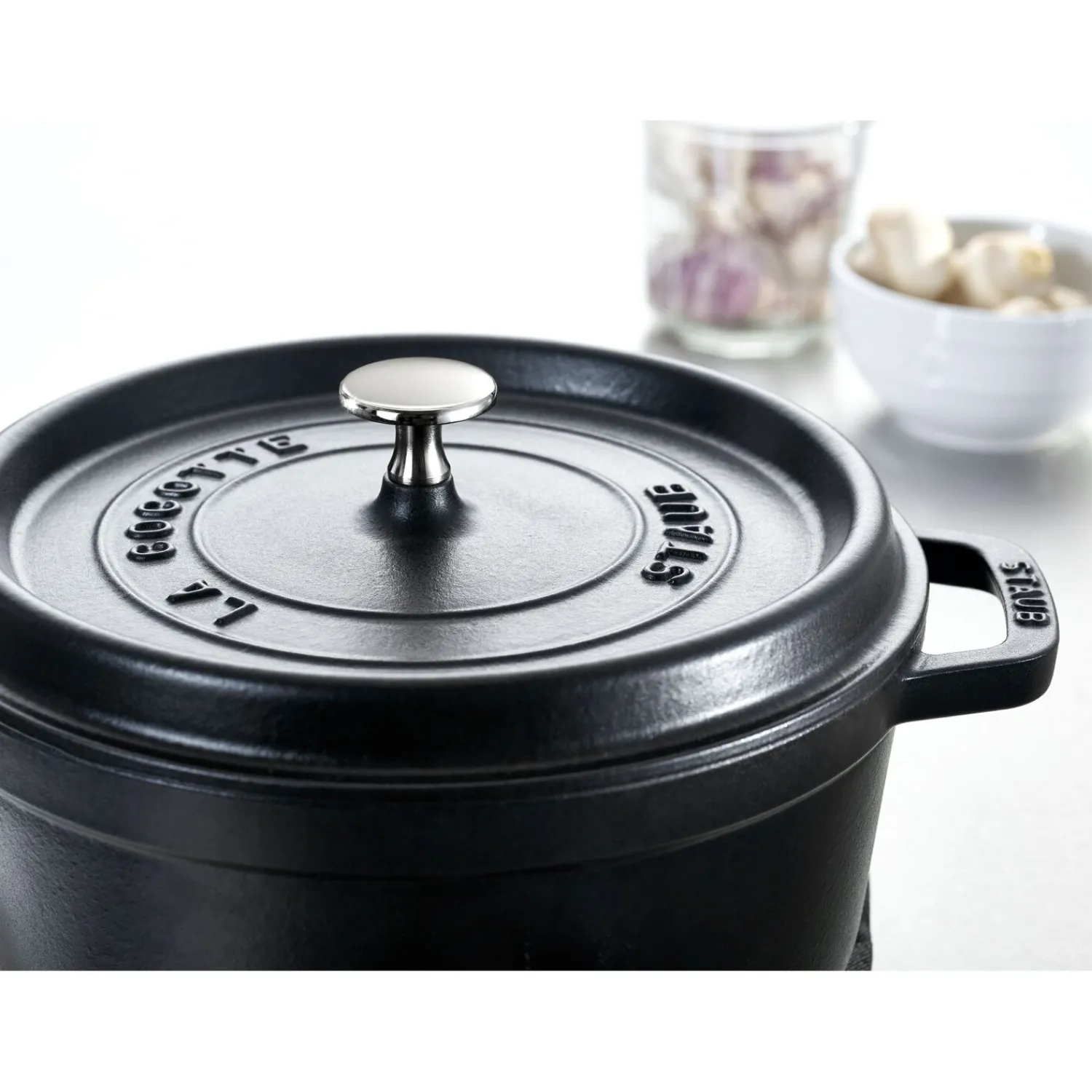 Staub Nickelknauf klein 2 cm, Nickel