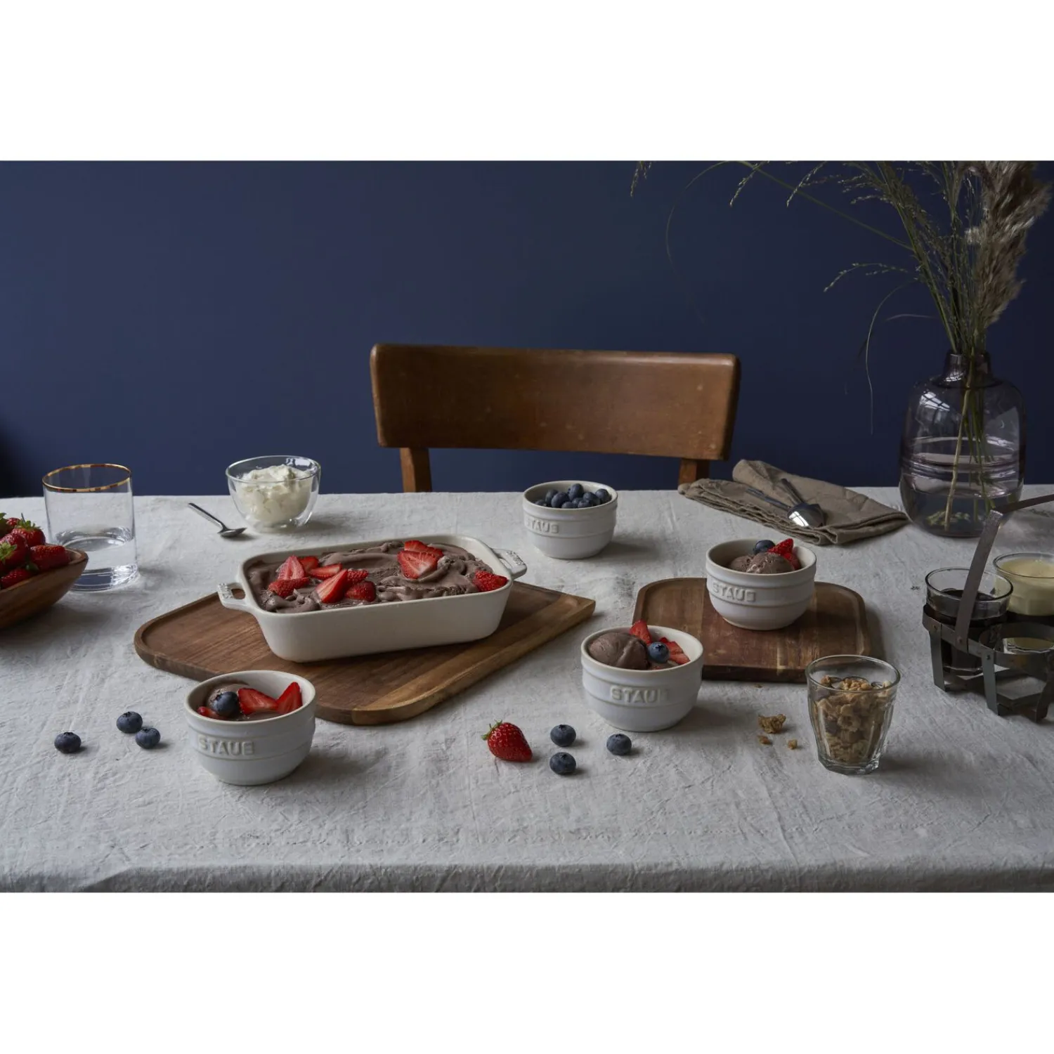 Staub Ofenformenset 3-tlg, rechteckig, , Keramik