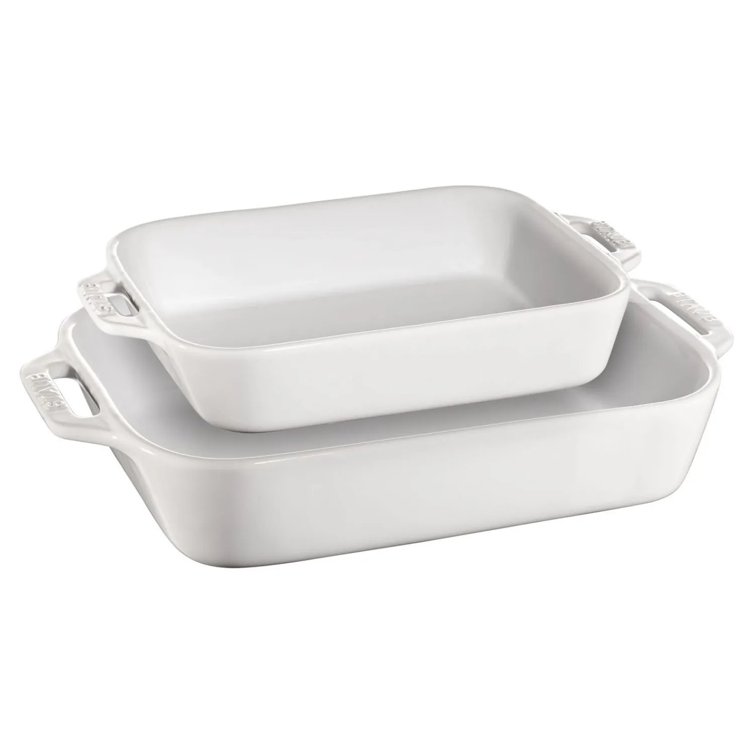 Staub Ofenformenset 2-tlg, rechteckig, , Keramik
