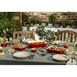 Staub Ofenformenset 3-tlg, rechteckig, , Keramik