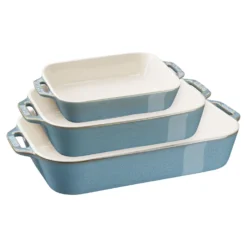 Staub Ofenformenset 3-tlg, rechteckig, , Keramik