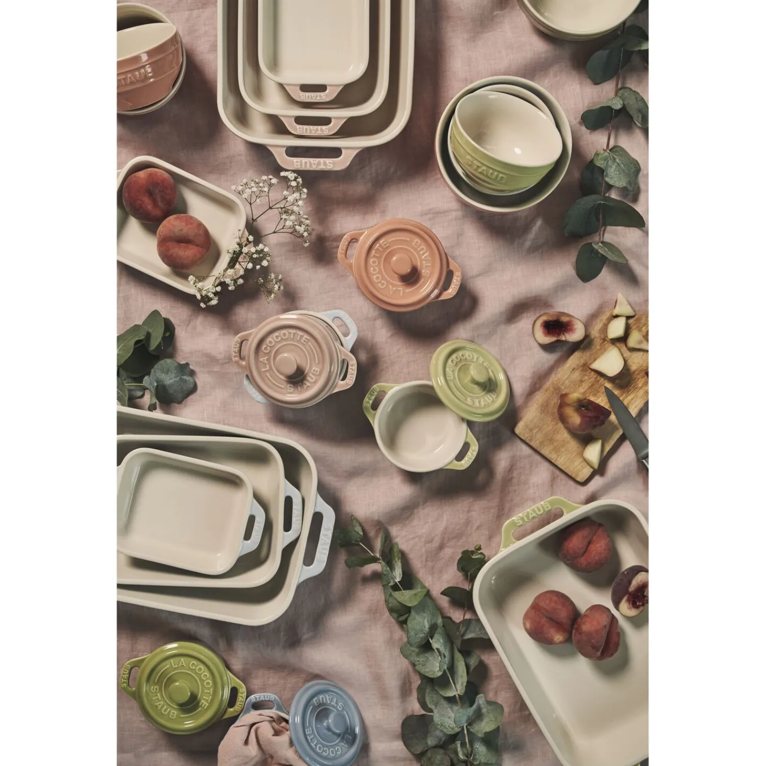 Staub Ofenformenset 2-tlg, rechteckig, , Keramik