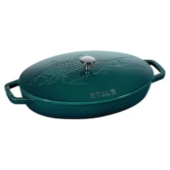Staub Ofenform Fisch 33 cm, oval, , Gusseisen