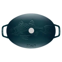 Staub Ofenform Fisch 33 cm, oval, , Gusseisen