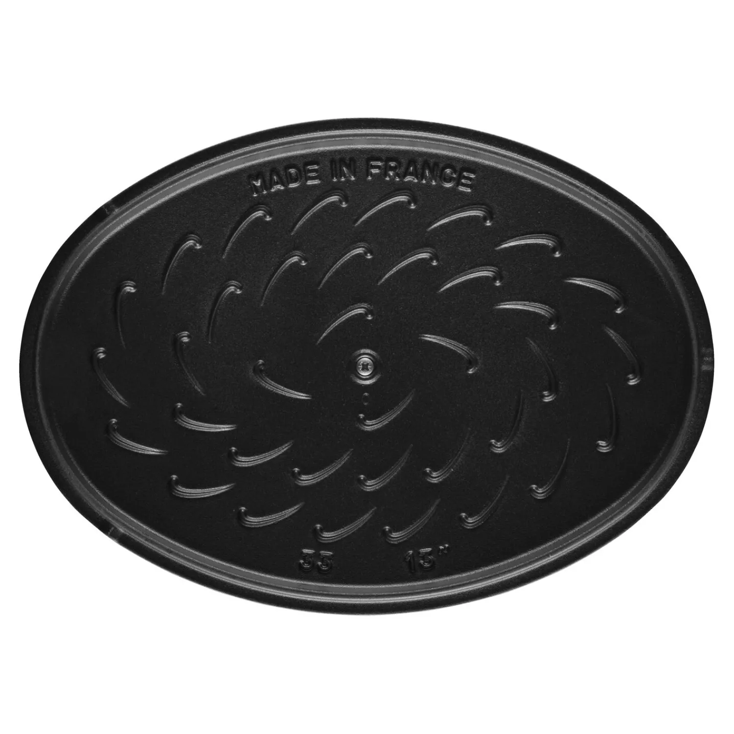 Staub Ofenform Fisch 33 cm, oval, , Gusseisen