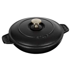 Staub Ofenform mit Deckel 20 cm, rund, , Gusseisen