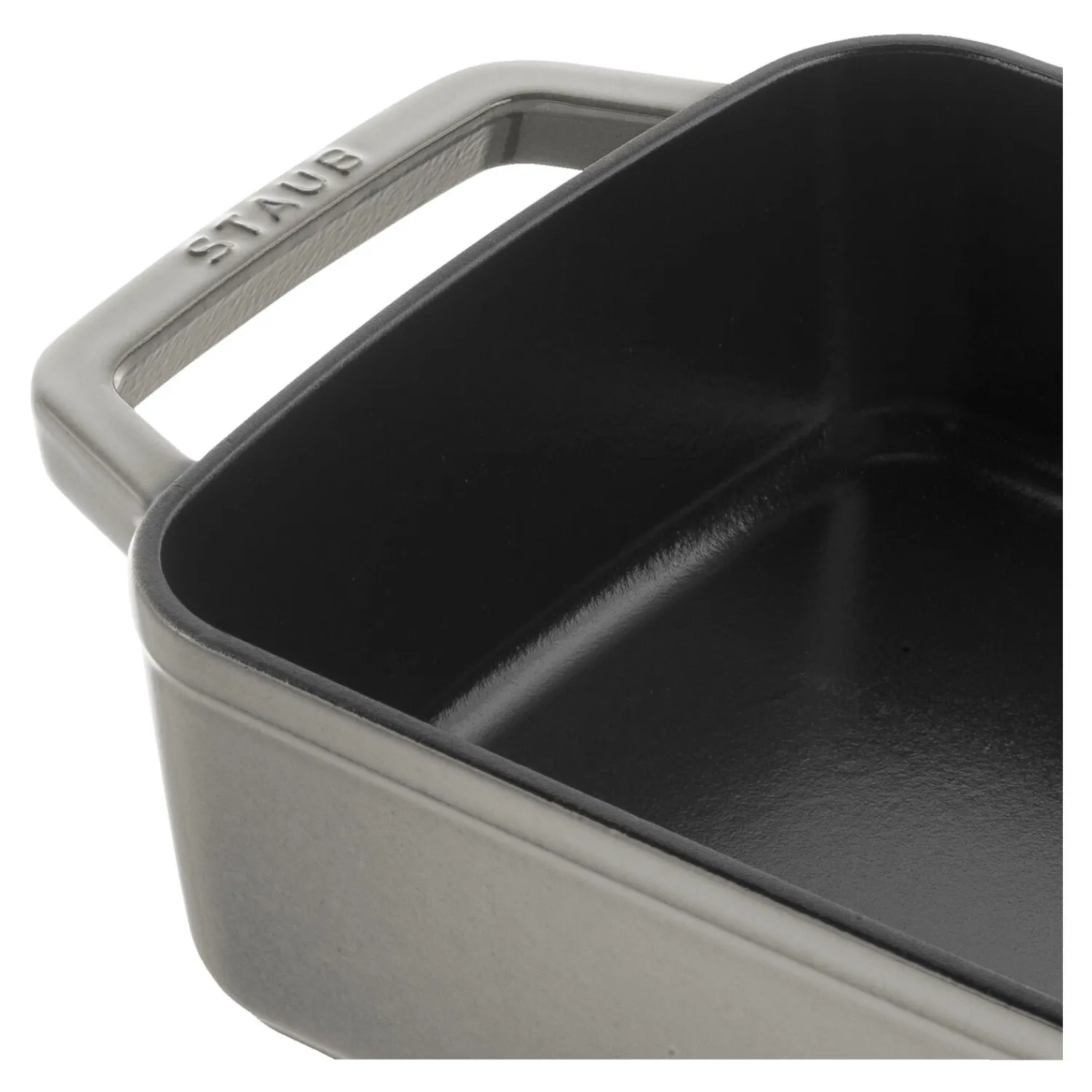 Staub Ofenform 30 x 20 cm, rechteckig, , Gusseisen