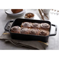 Staub Ofenform 30 x 20 cm, rechteckig, , Gusseisen