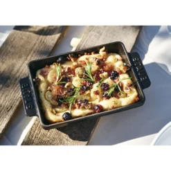 Staub Ofenform 15 x 11 cm, rechteckig, , Gusseisen