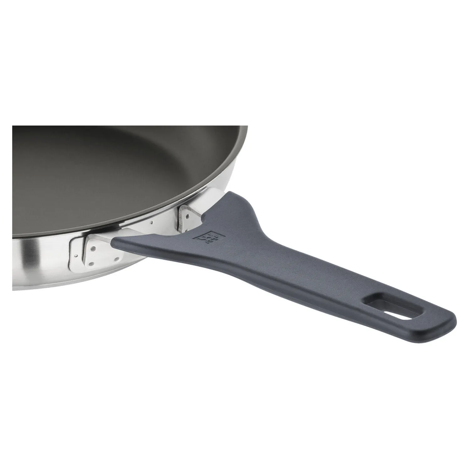ZWILLING Pfannen-Set mit 28 cm Pfanne, 24 cm Pfanne und Pfannenwender, 3-tlg.