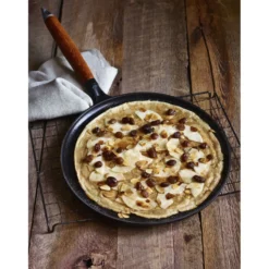 Staub Pfannkuchenpfanne 28 cm, rund, Schwarz, Gusseisen