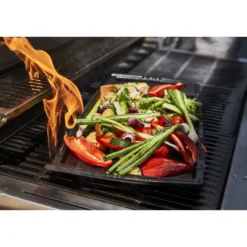 Staub Plancha 38 cm x 25 cm, rechteckig, Glänzend-Schwarz, Gusseisen