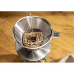 ZWILLING Pour Over Kaffeefilter, 18/10 Edelstahl