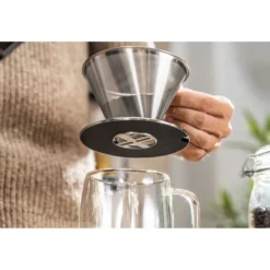 ZWILLING Pour Over Kaffeefilter, 18/10 Edelstahl