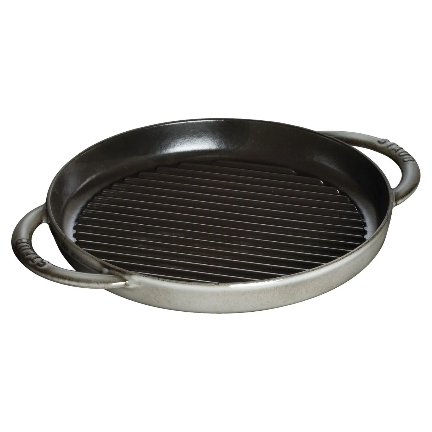 Staub Pure Grill 26 cm, rund, , Gusseisen