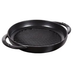 Staub Pure Grill 23 cm, rund, , Gusseisen