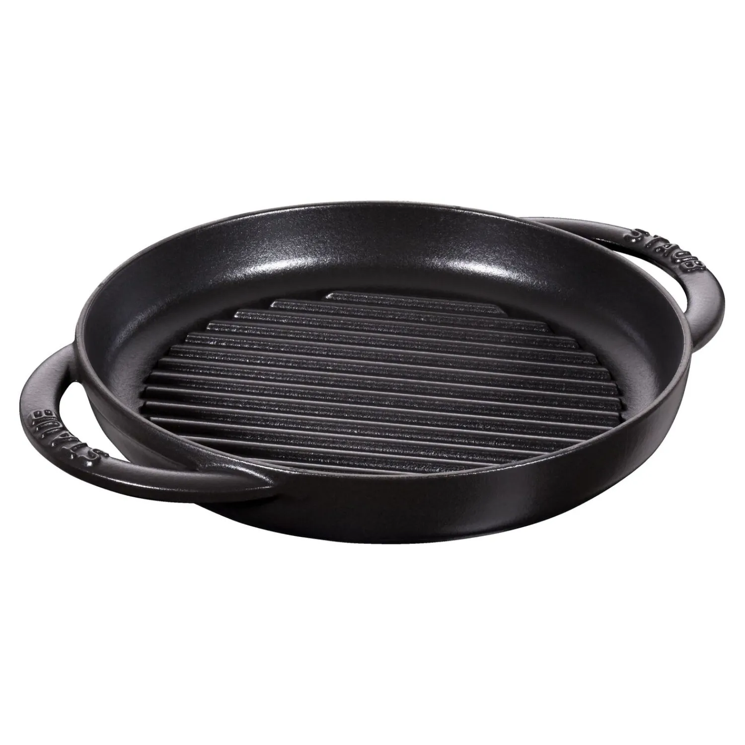 Staub Pure Grill 23 cm, rund, , Gusseisen