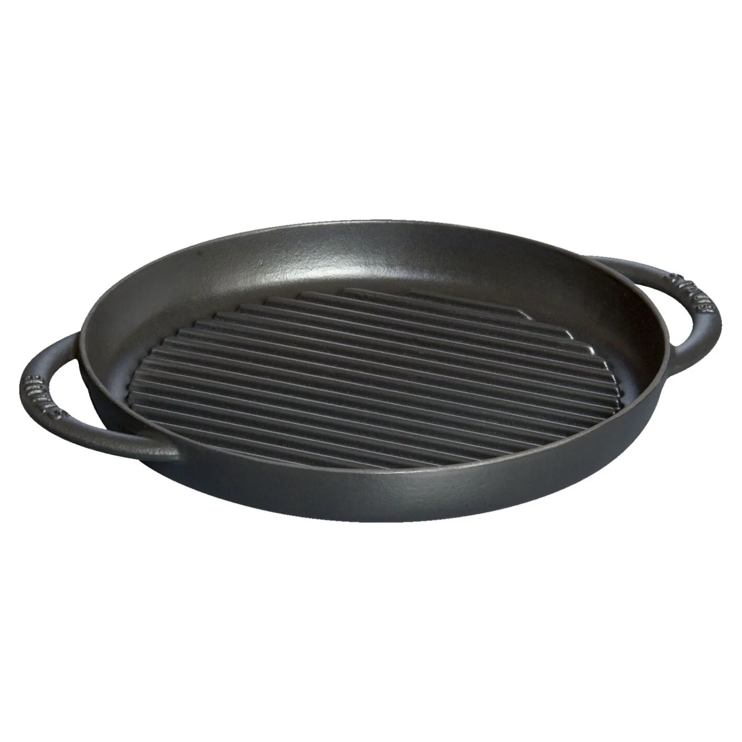 Staub Pure Grill 26 cm, rund, , Gusseisen