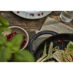 Staub Pure Grill 26 cm, rund, , Gusseisen