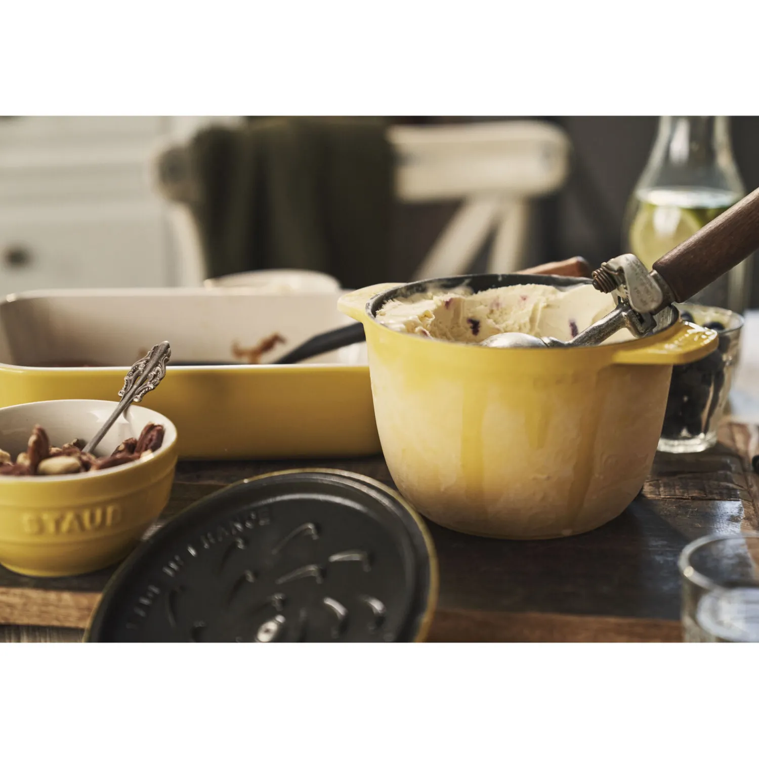 Staub Reis-Cocotte 16 cm, rund, , Gusseisen