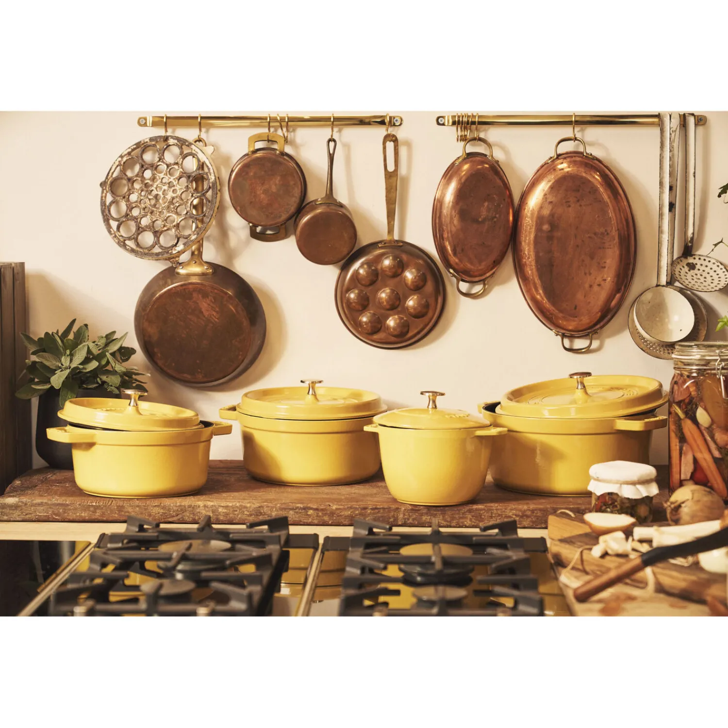 Staub Reis-Cocotte 16 cm, rund, , Gusseisen